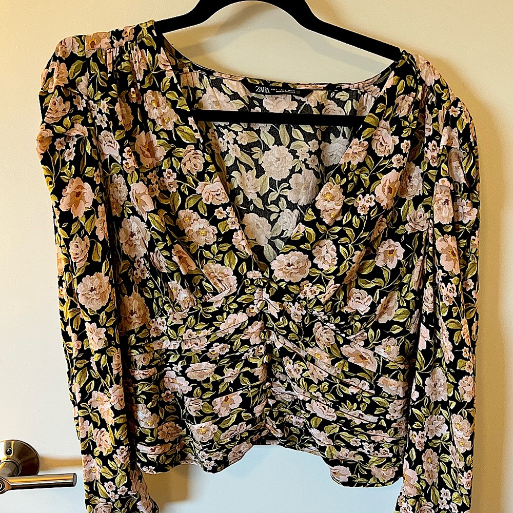 Zara Flower top